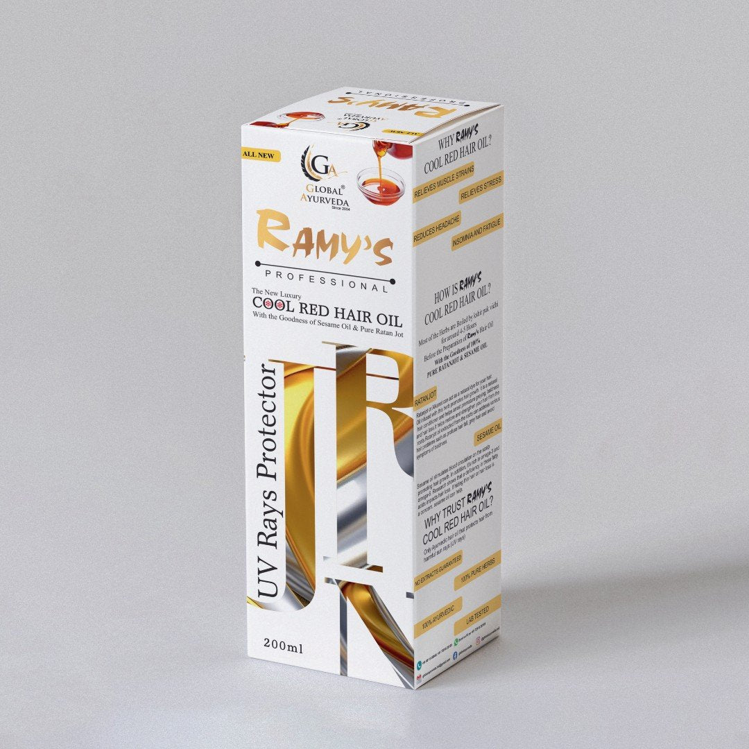 Ramy's Cool Red Hair Oil, 200 ml