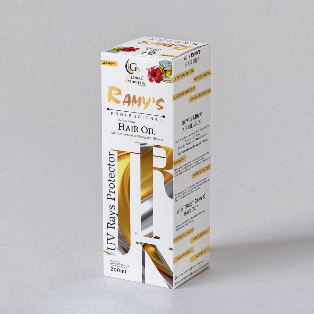 Ramy's Bhringraj Hair Oil with Hibiscus, 200 ml