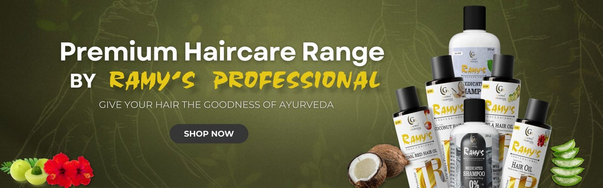 Premium haircare range by Ramy's Professional