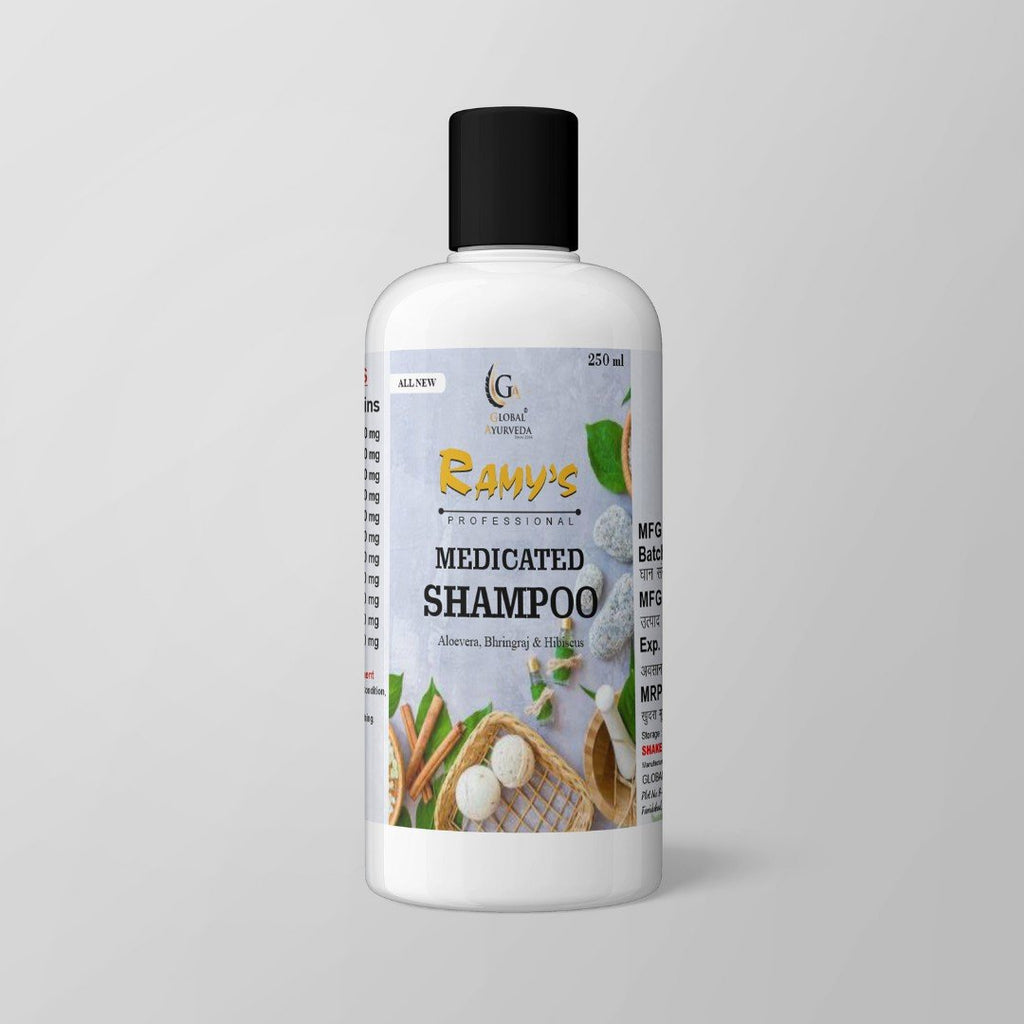 Ramy's Medicated Shampoo bottle, 280 ml