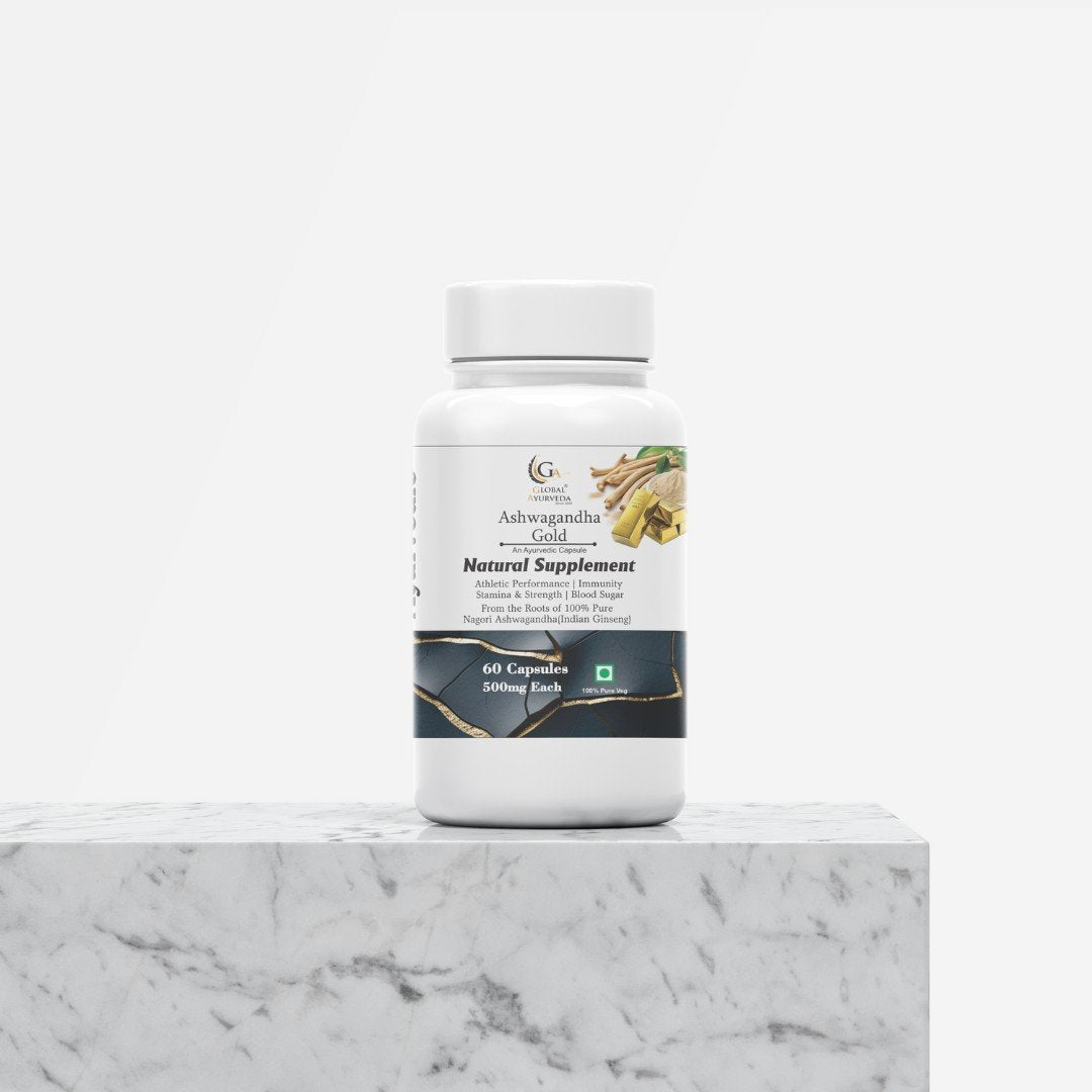 Ashwagandha Gold Capsules – Natural Supplement