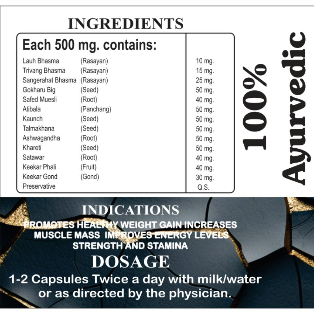 Enerzoma 99 Capsule – Natural Weight Gainer