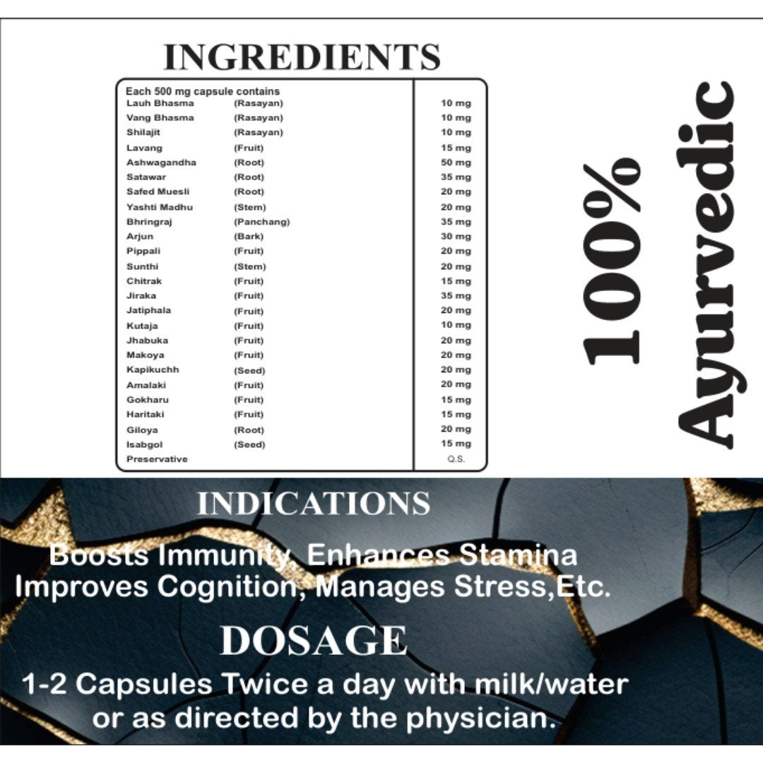 Multivitamin Capsule – Natural Supplement