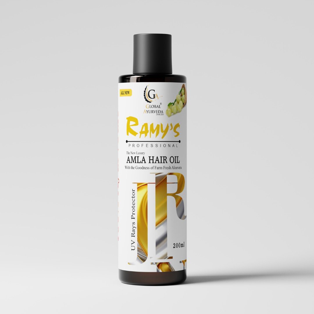 Ramy's Amla Hair Oil with the goodness of farm fresh Aloevera