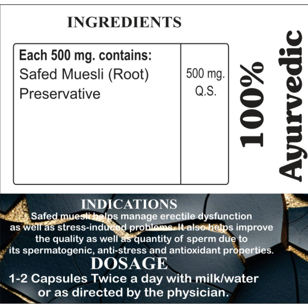 Safed Muesli Capsule – Natural Supplement