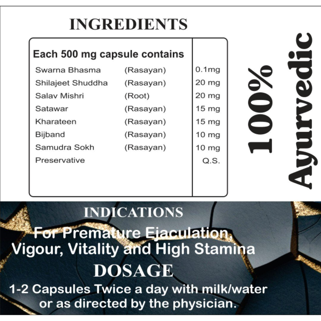 Shilajit Gold Capsule – Natural Supplement