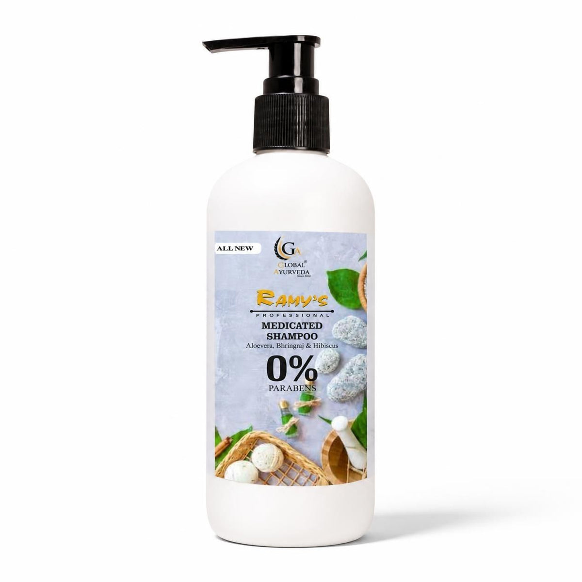 Ramy's Medicated Shampoo 280ml bottle
